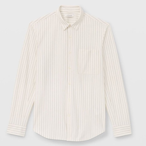 Striped Knit Shirt - Brand New - NEVER WORN - Egret Multi - Picture 4 of 4